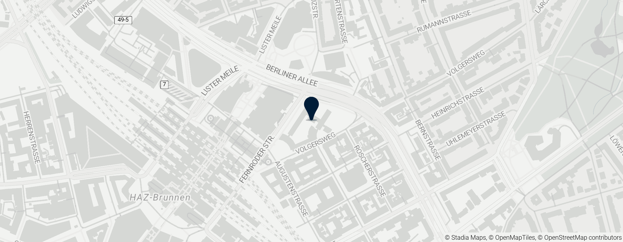 Map of Landgericht Hannover