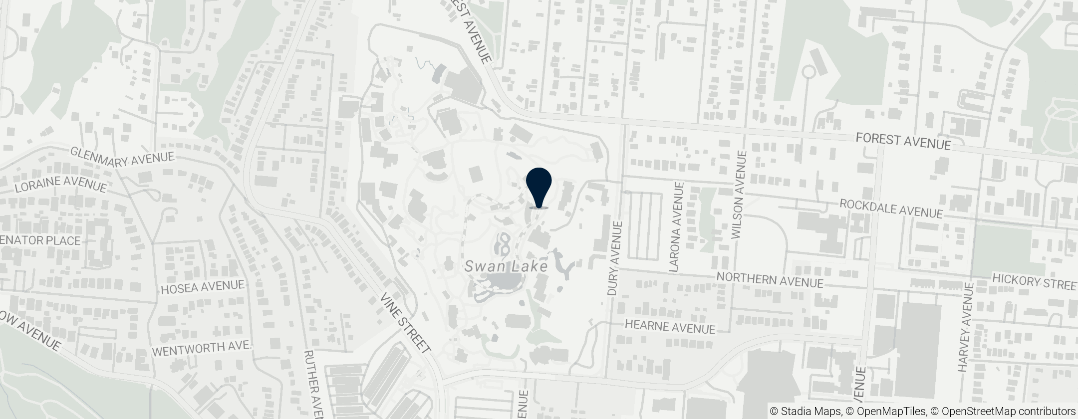 Map of Cincinnati Railway