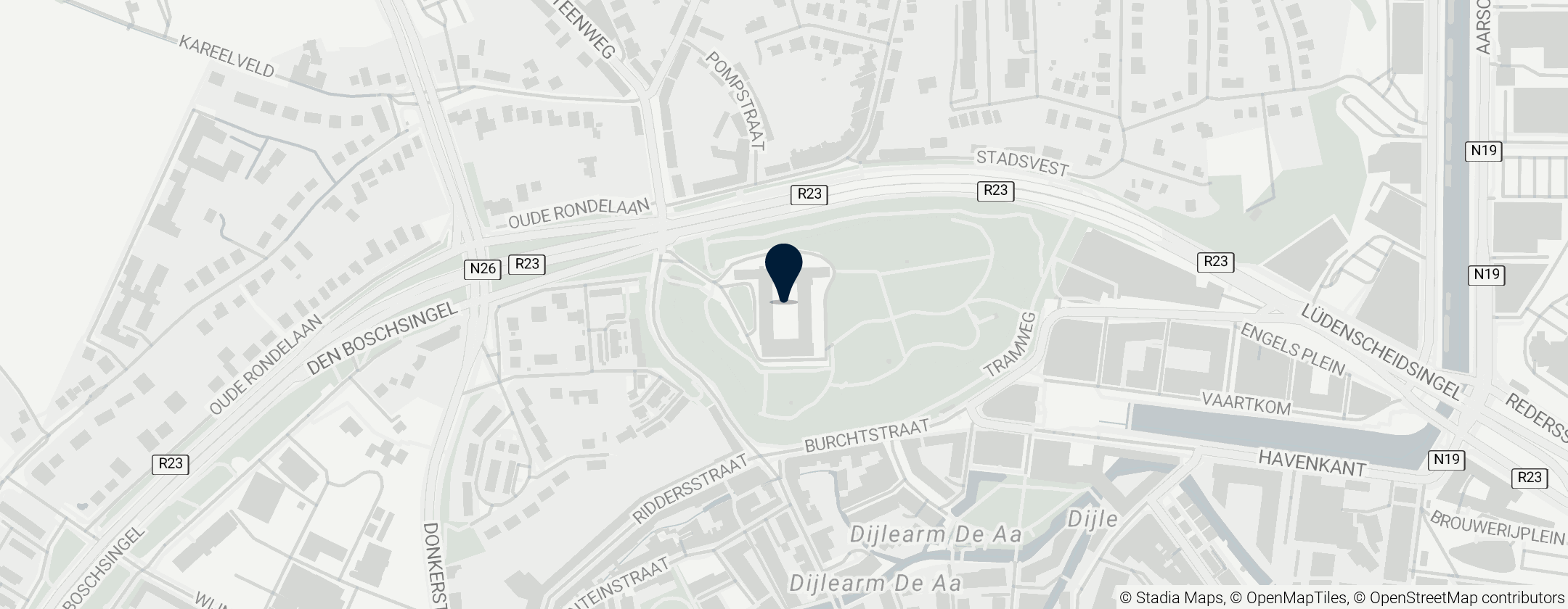 Map of Keizersberg Abbey