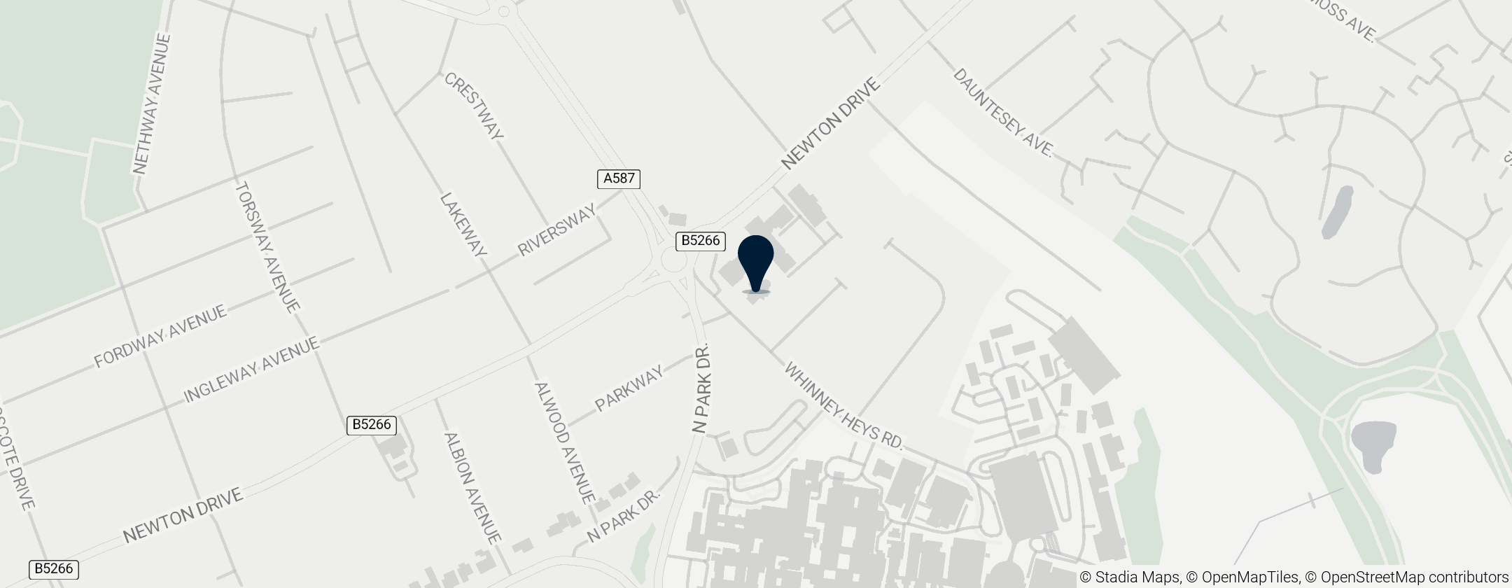 Map of Shrine of Our Lady of Lourdes