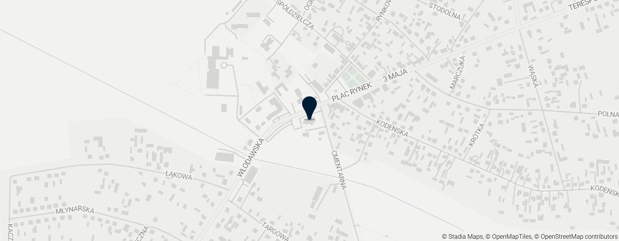 Map of Kościół Podwyższenia Krzyża Świętego w Piszczacu