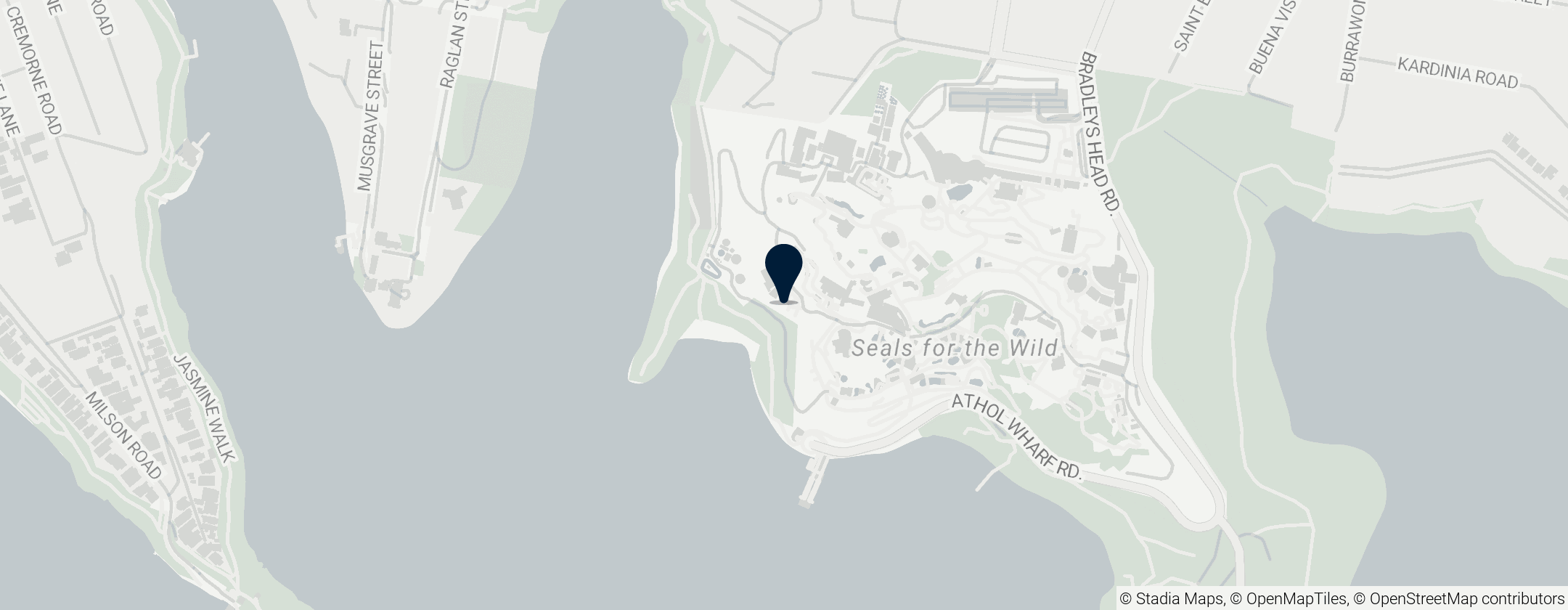 Map of Free Flight Bird Show