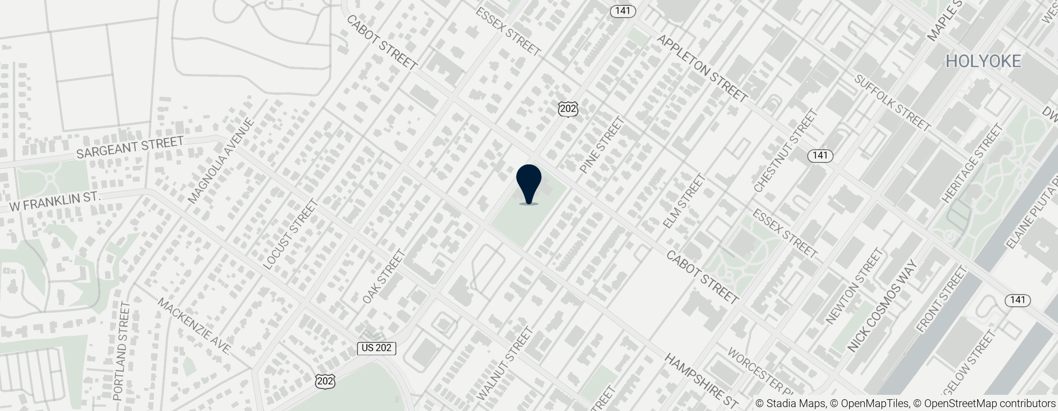 Map of Wistariahurst Museum