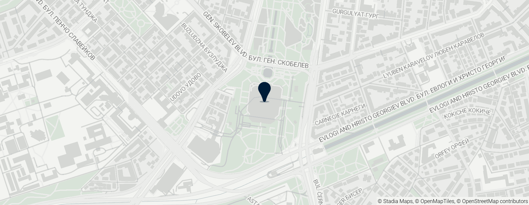 Map of Nationaler Kulturpalast