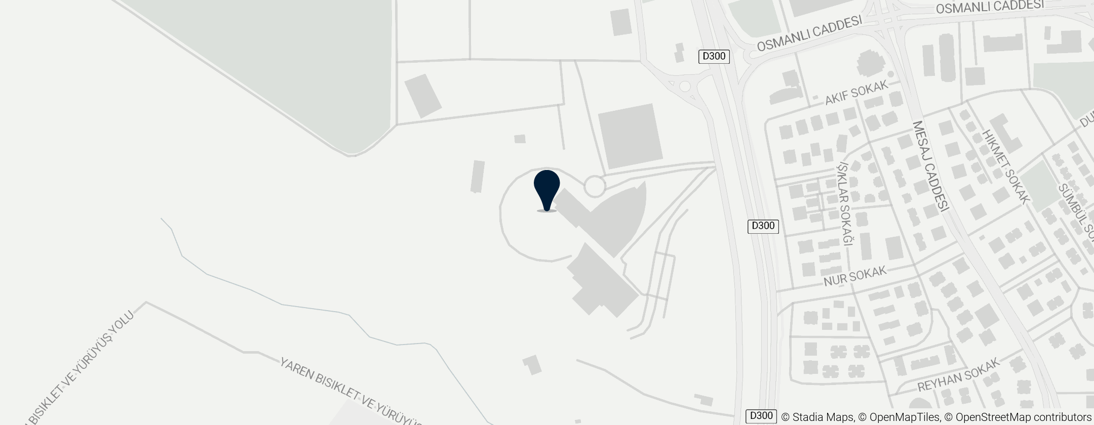 Map of Mevlana University