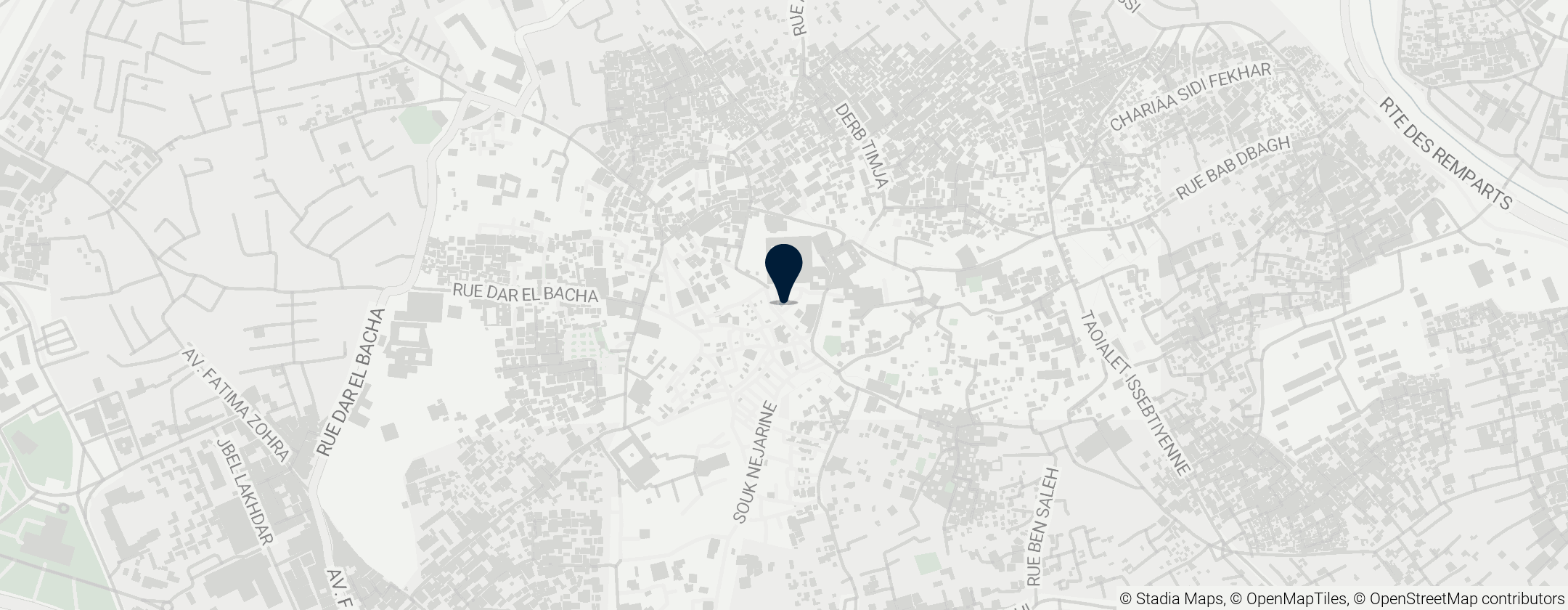 Map of Almoravid Koubba