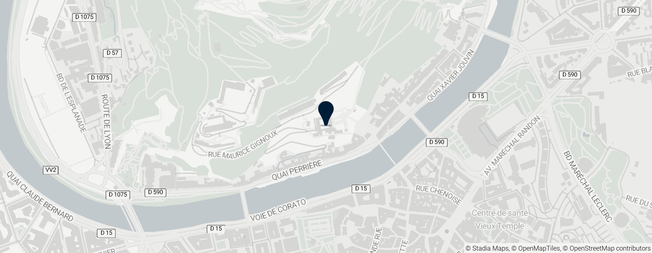 Map of Musée dauphinois