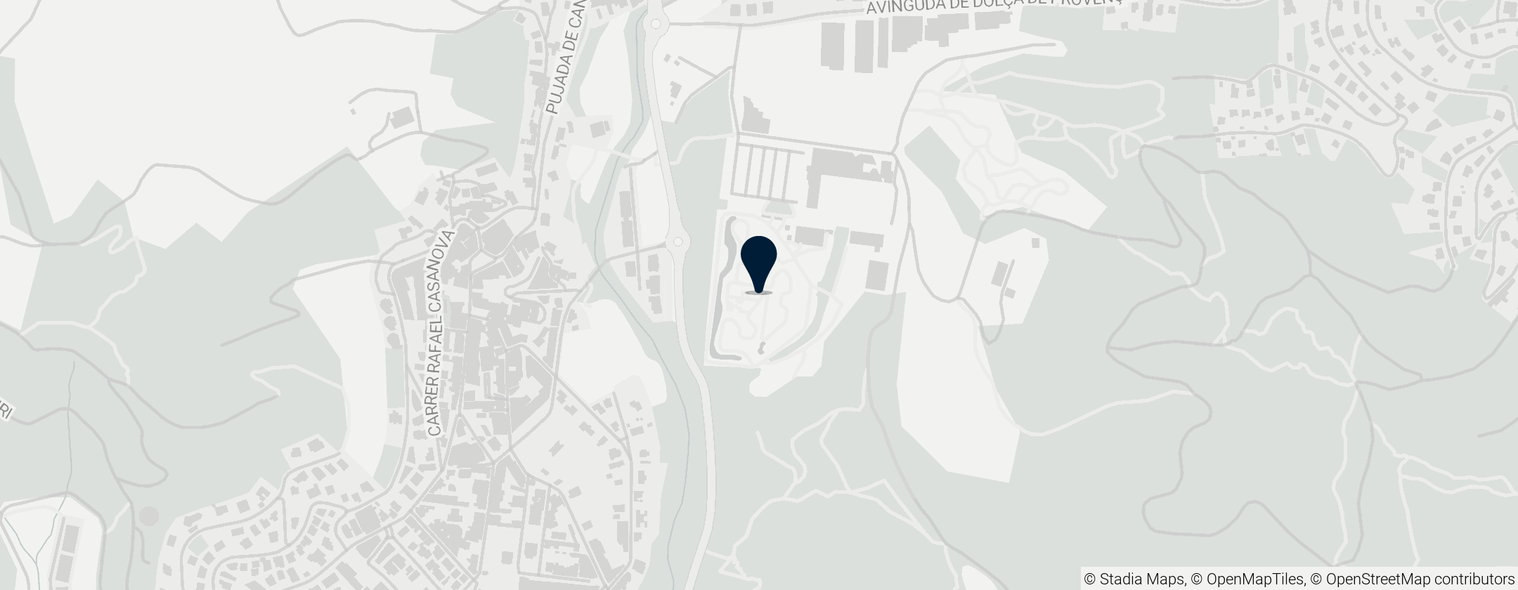 Map of Каталония в миниатюре