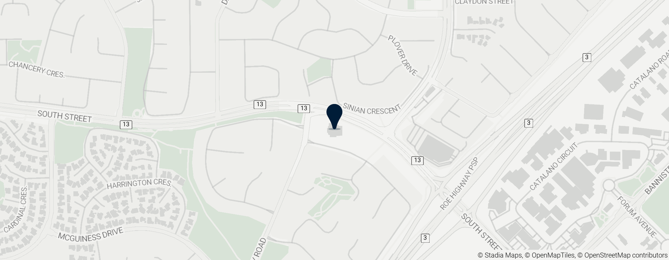 Map of Plymouth Brethren Christian Church