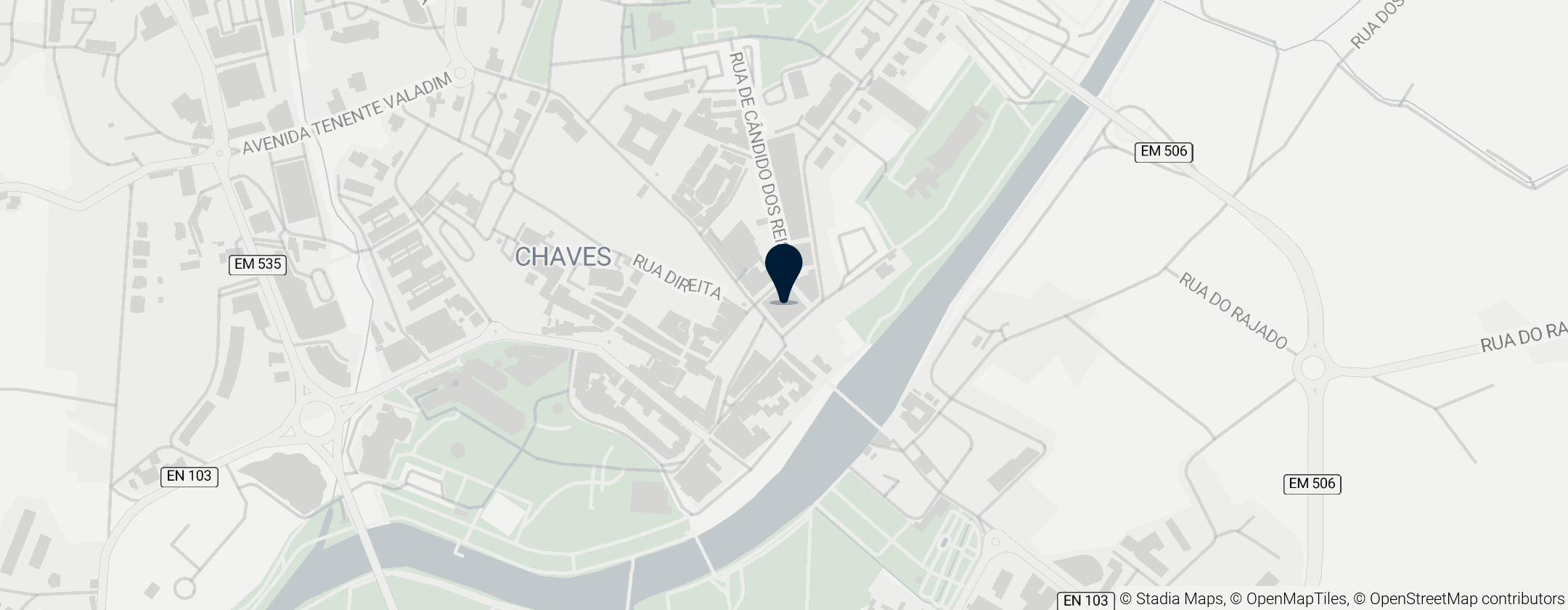 Map of Aquae Flaviae