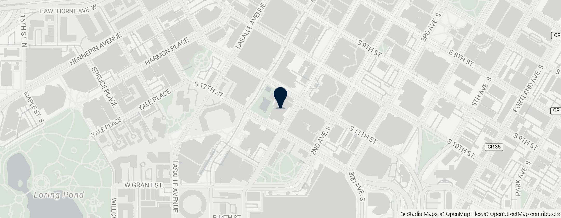 Map of Orchestra Hall