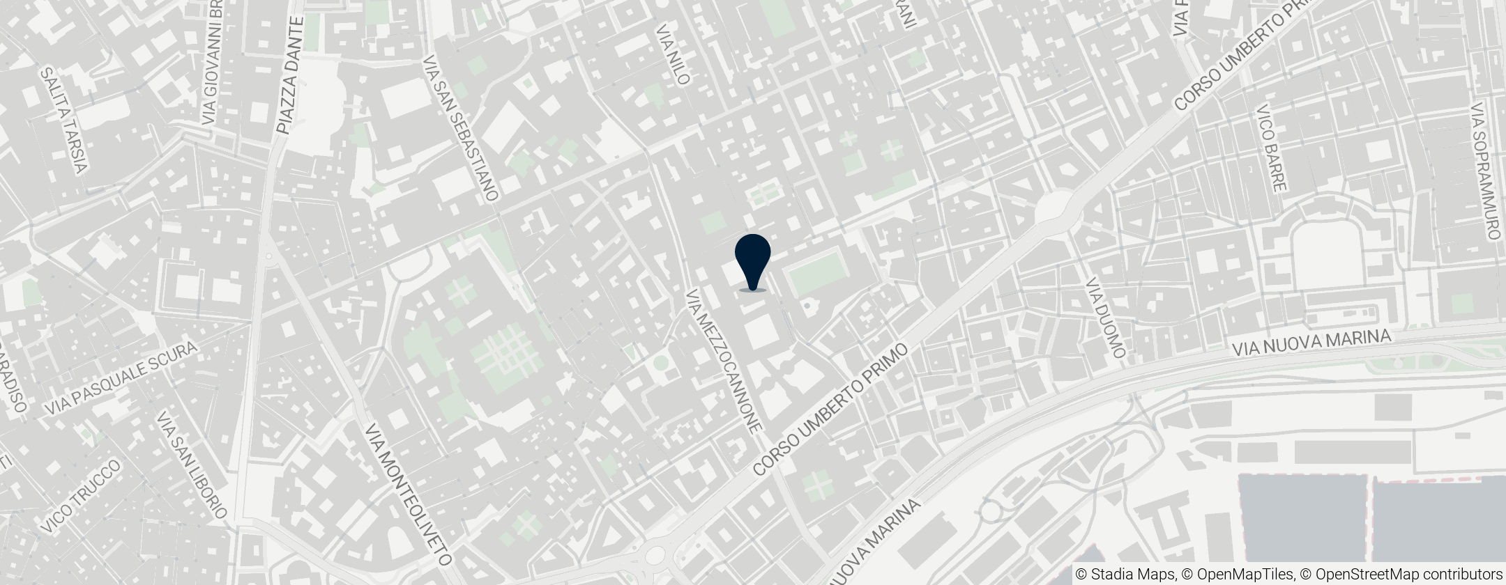 Map of Gesù Vecchio