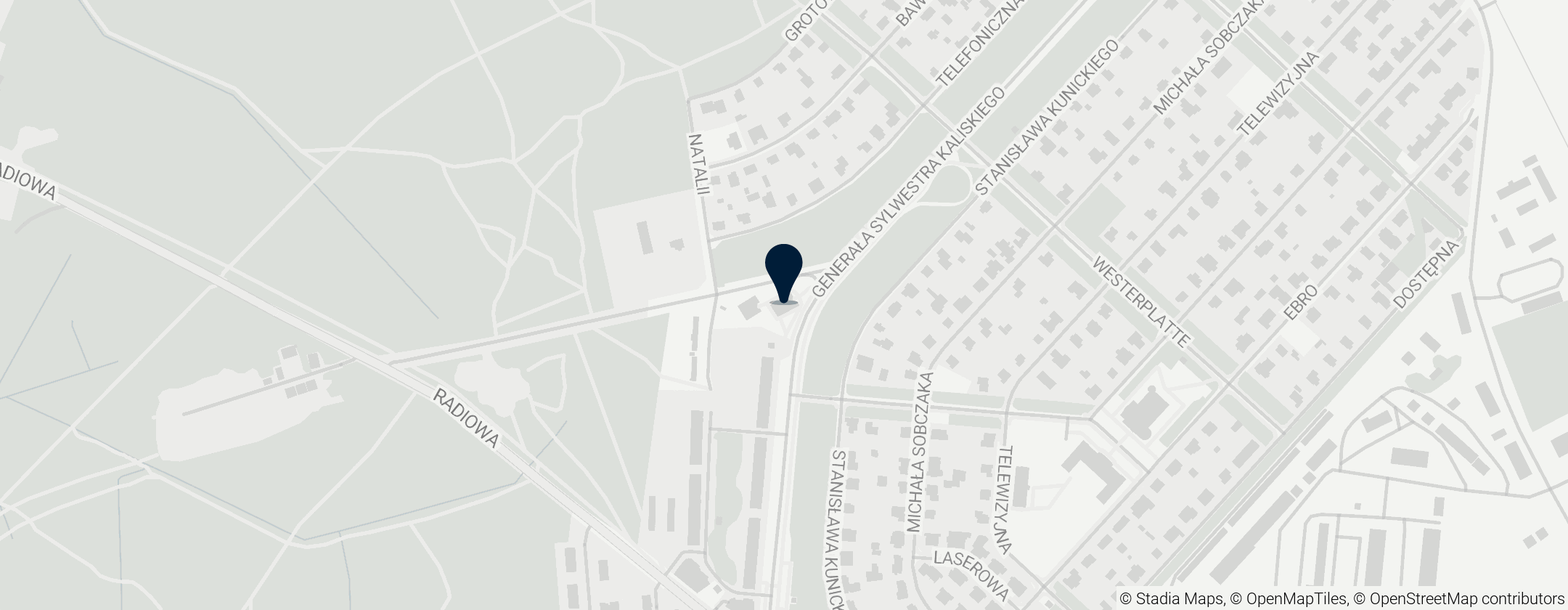 Map of Kościół Matki Bożej Ostrobramskiej