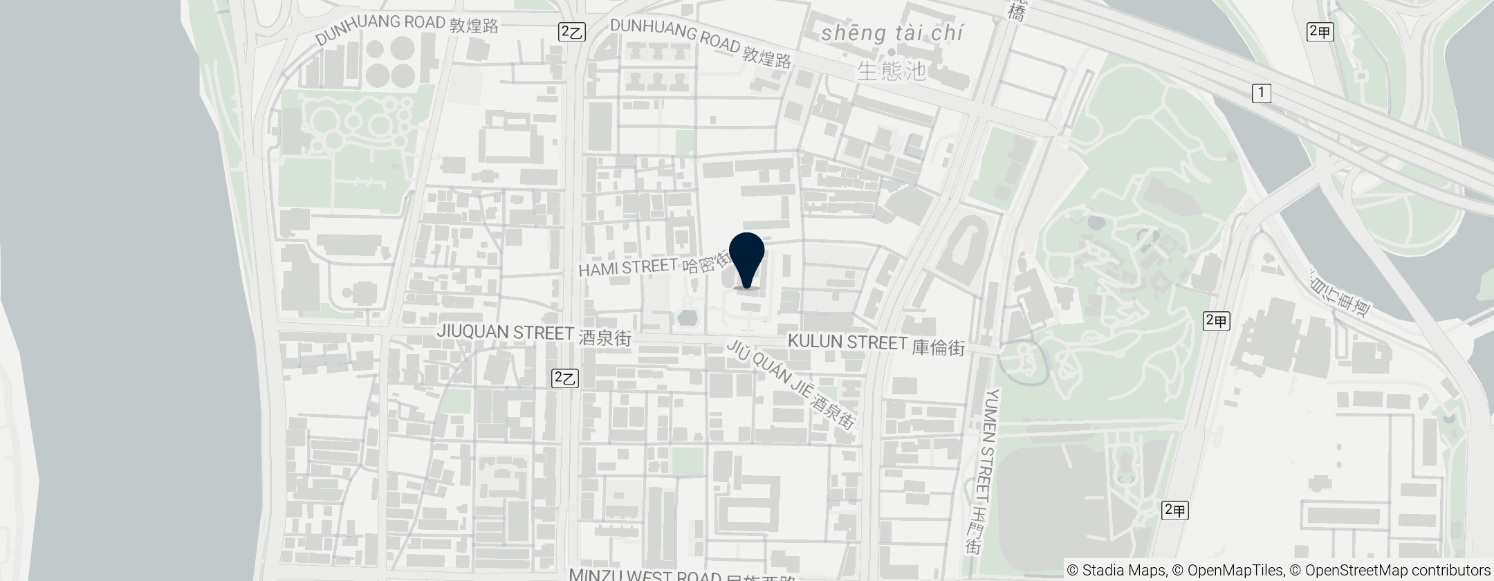 Map of Konfuziustempel