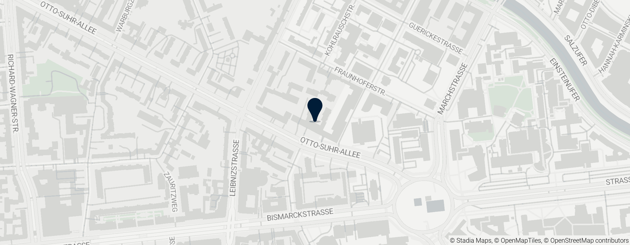 Map of Ottilie-von-Hansemann Haus