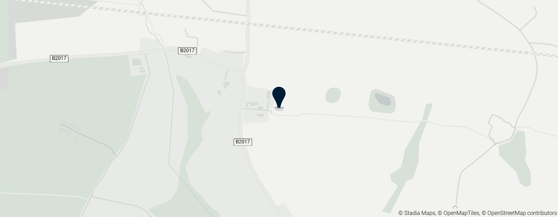 Map of All Saints Church