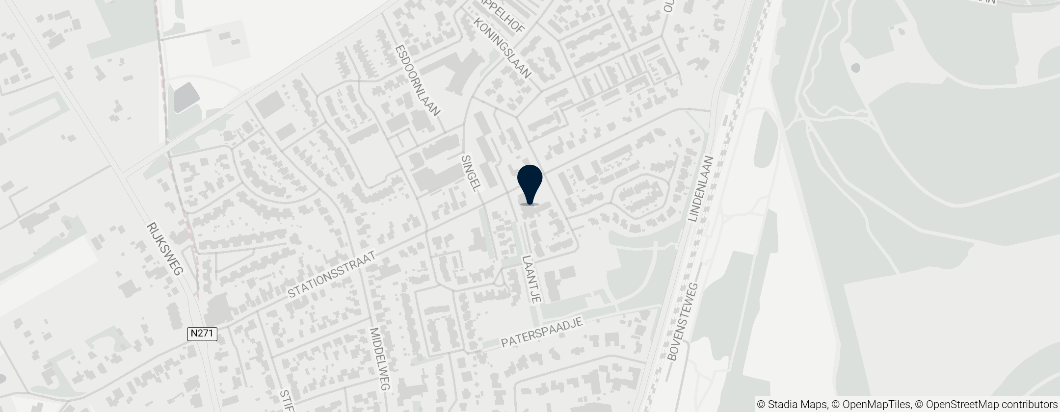 Map of Onze-Lieve-Vrouw van Zeven Smartenkerk