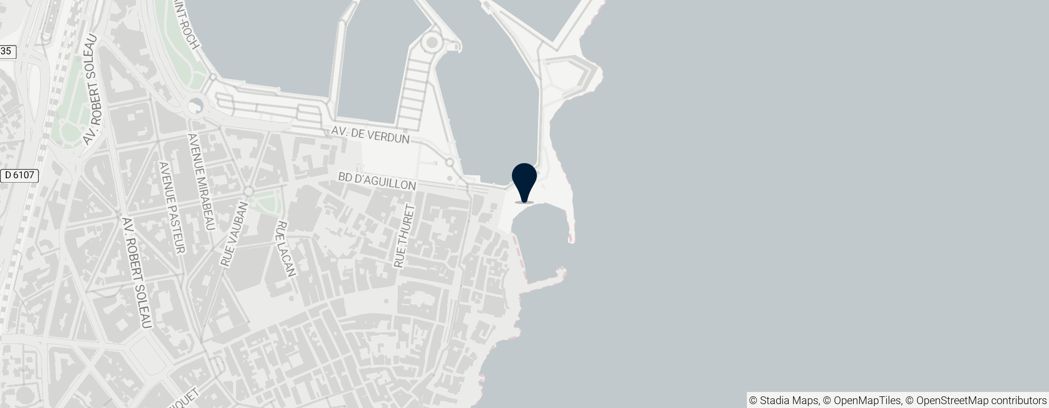 Map of Plage de la Gravette