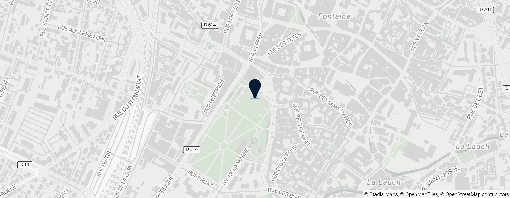 Map of Statue du Général Jean Rapp