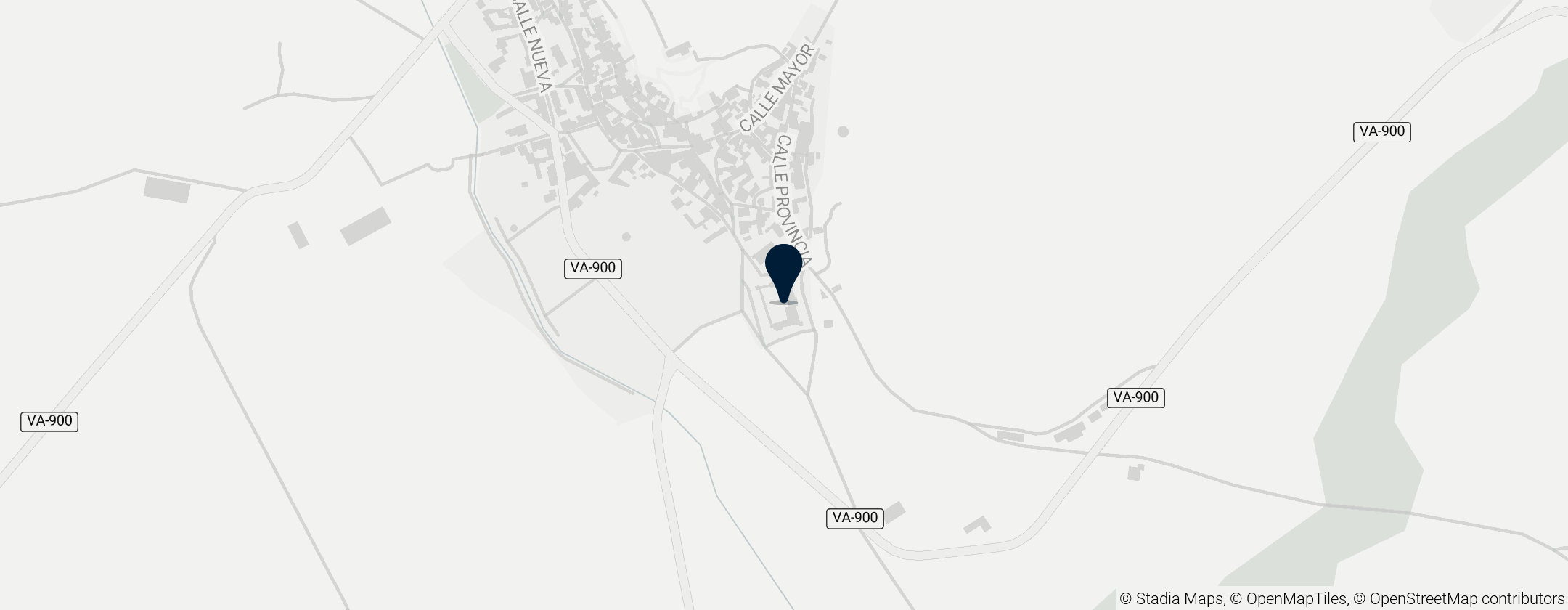 Map of Castillo de Trigueros del Valle