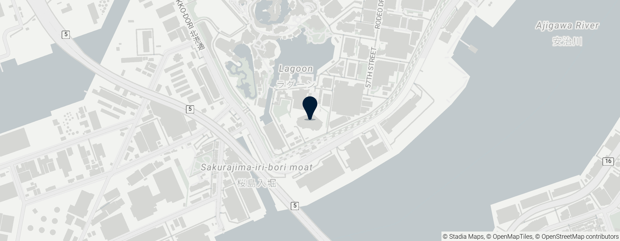 Map of Despicable Me: Minion Mayhem