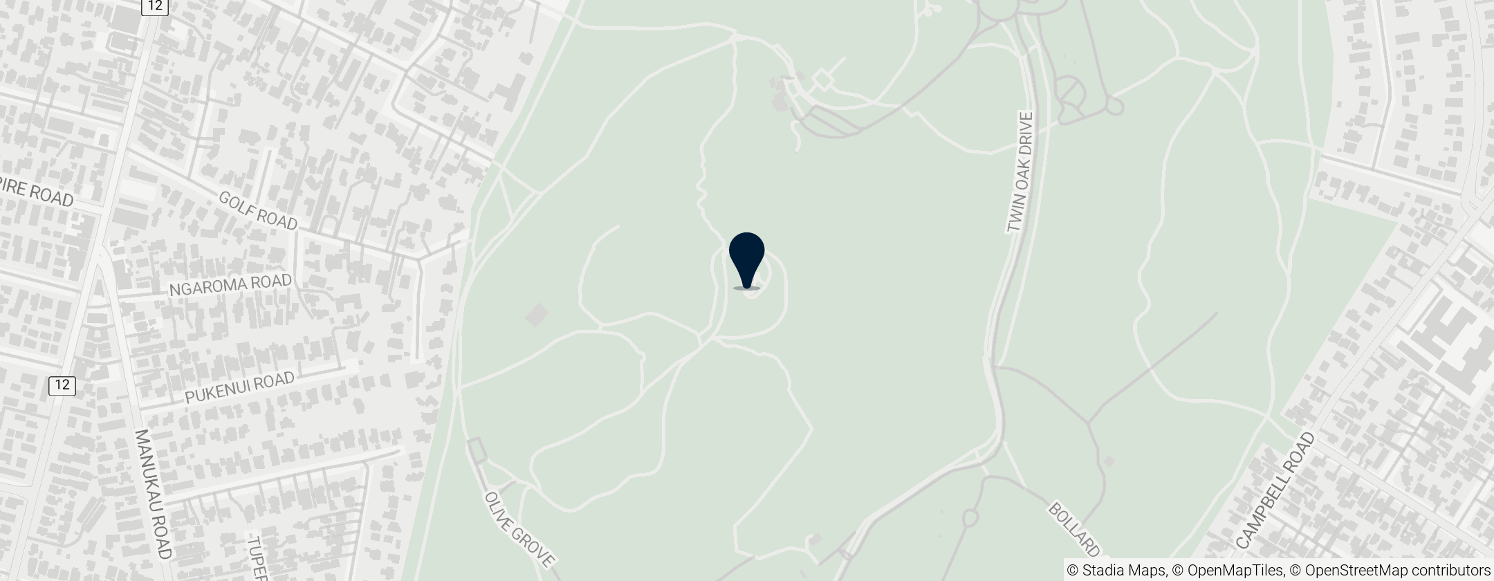 Map of One Tree Hill