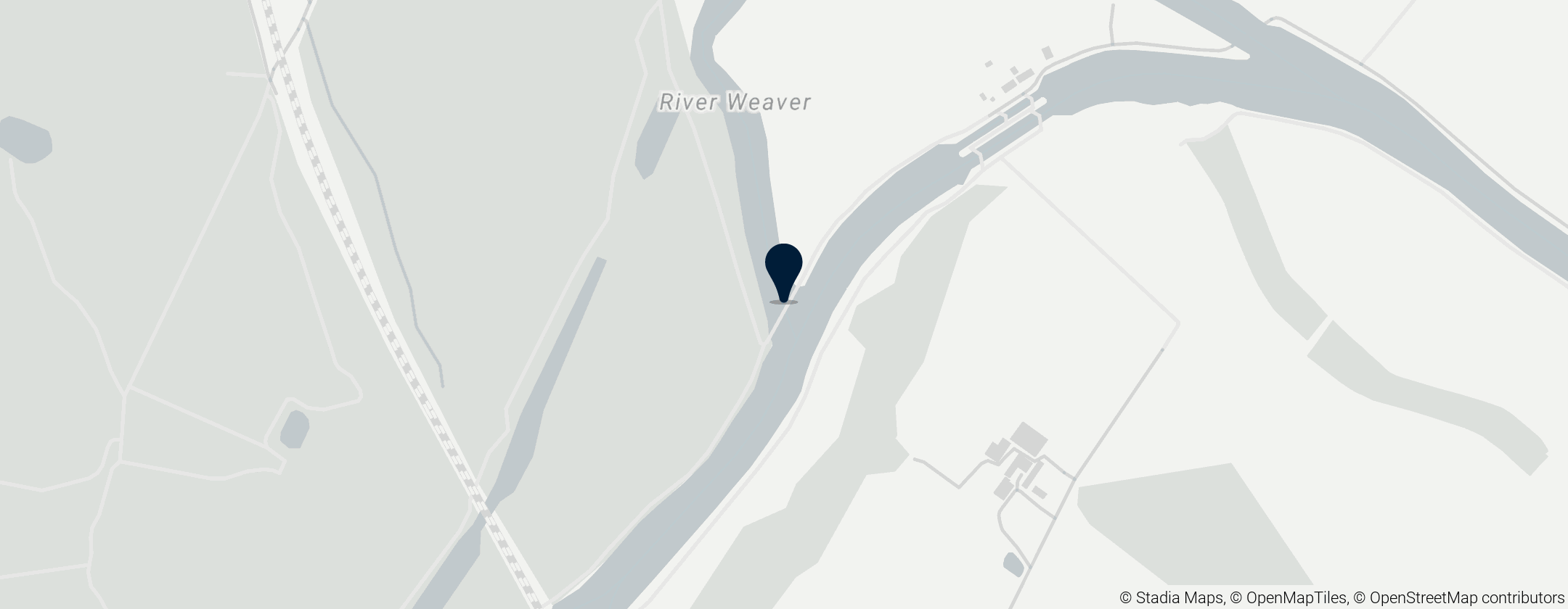 Map of Dutton Horse Bridge