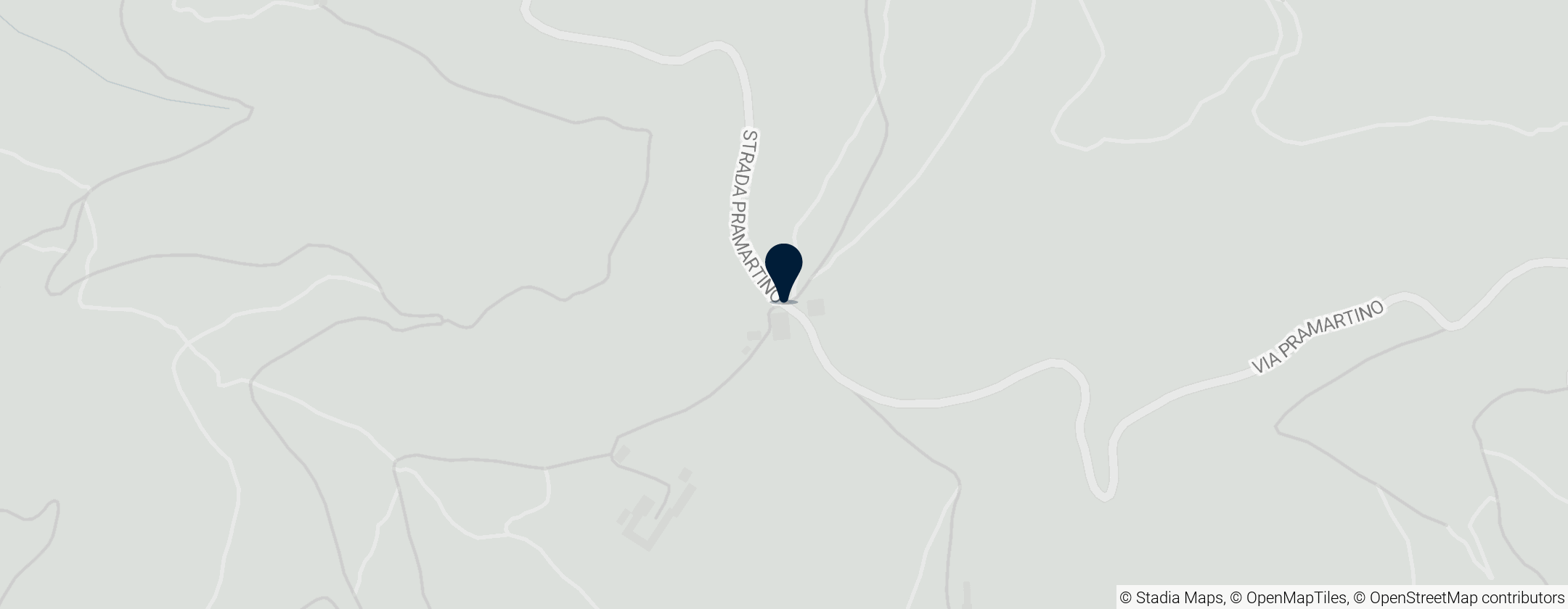 Map of Colle Pra Martino