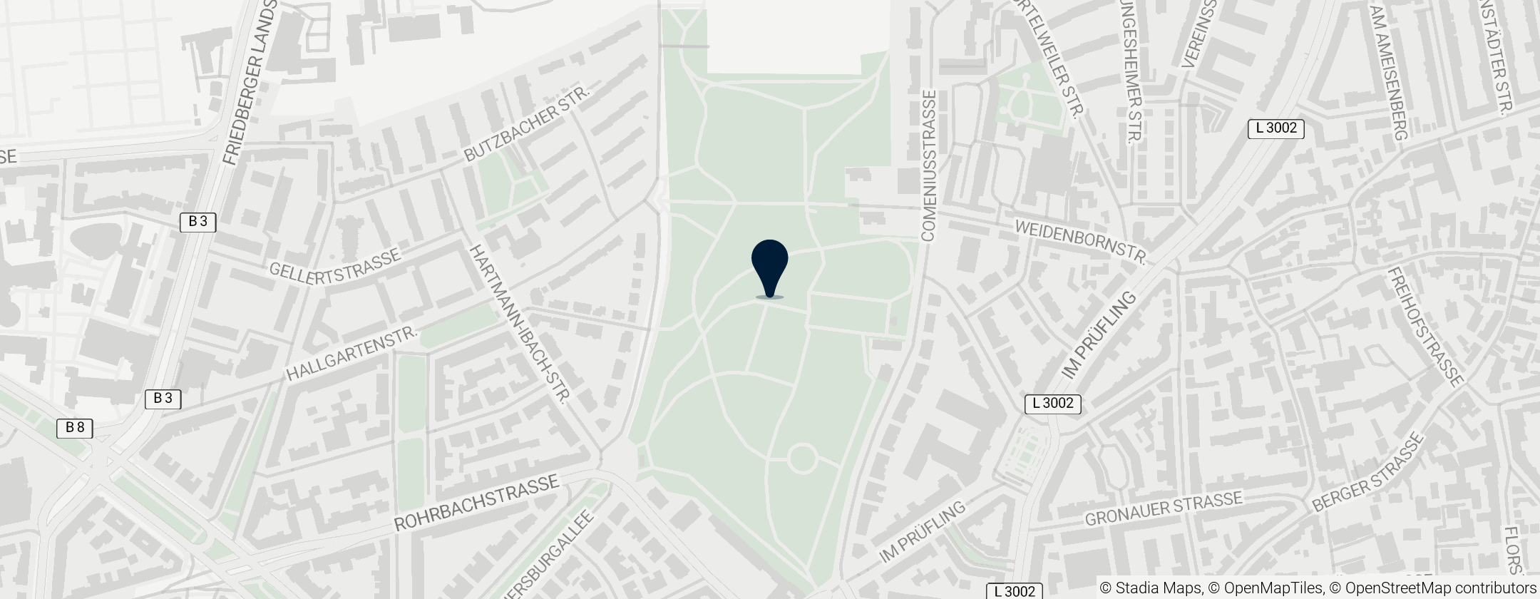 Map of Günthersburgpark