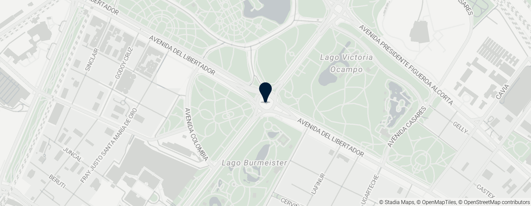 Map of Carta Magna and Four Regions Monument