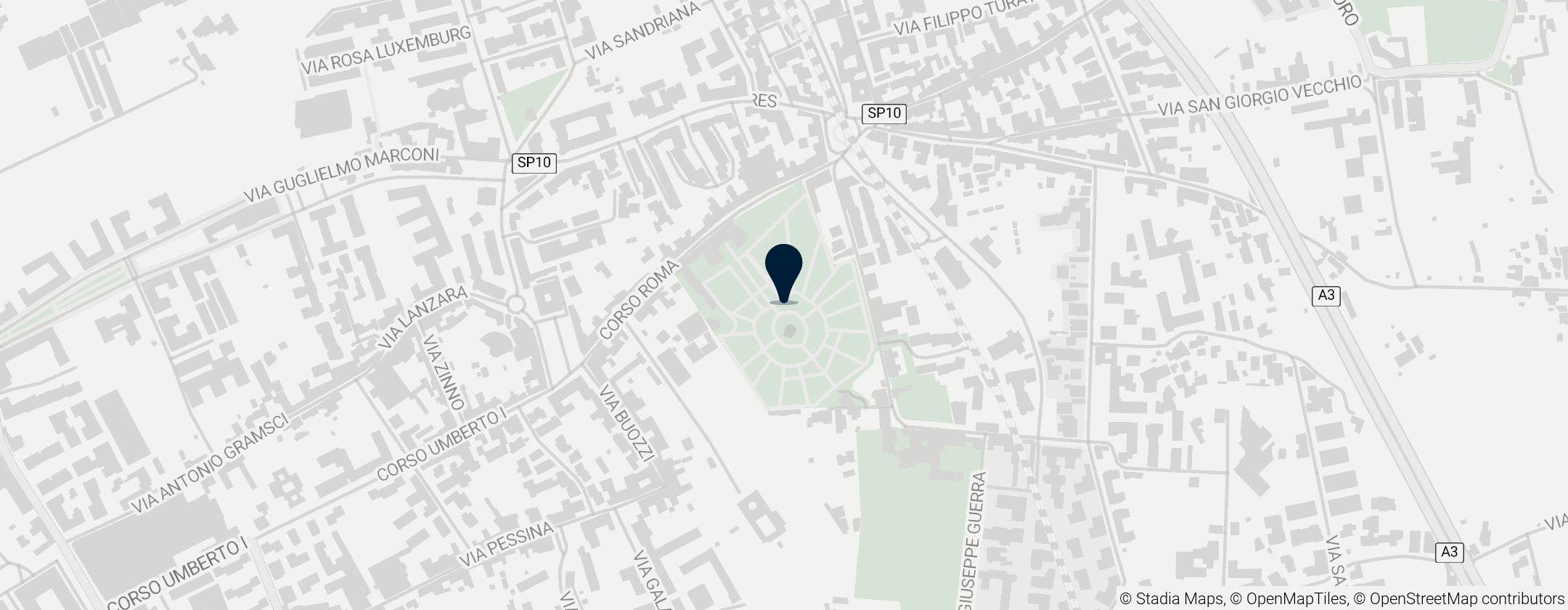 Map of Villa Vannucchi