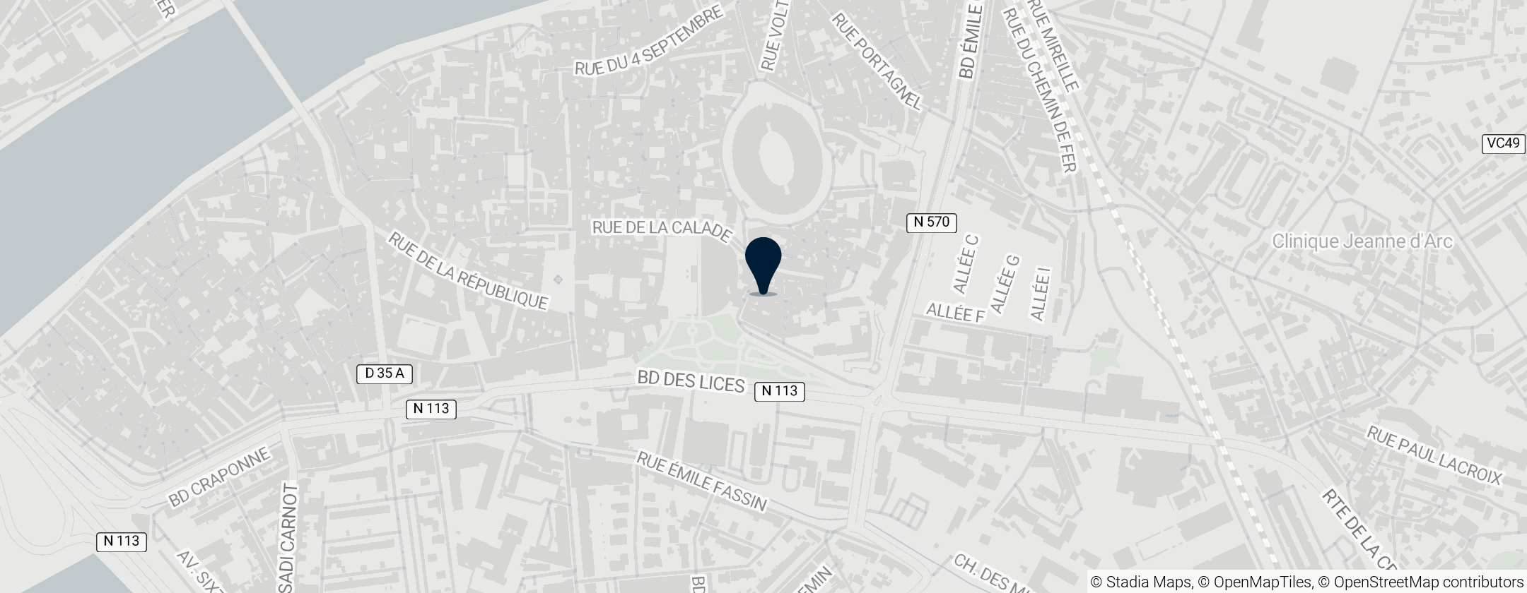 Map of Galerie Joseph Antonin