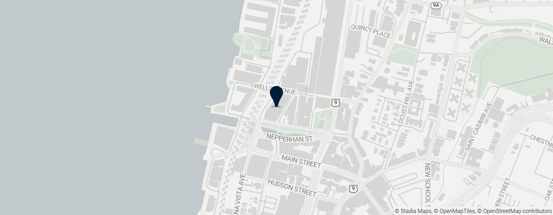 Map of Yonkers Public Library