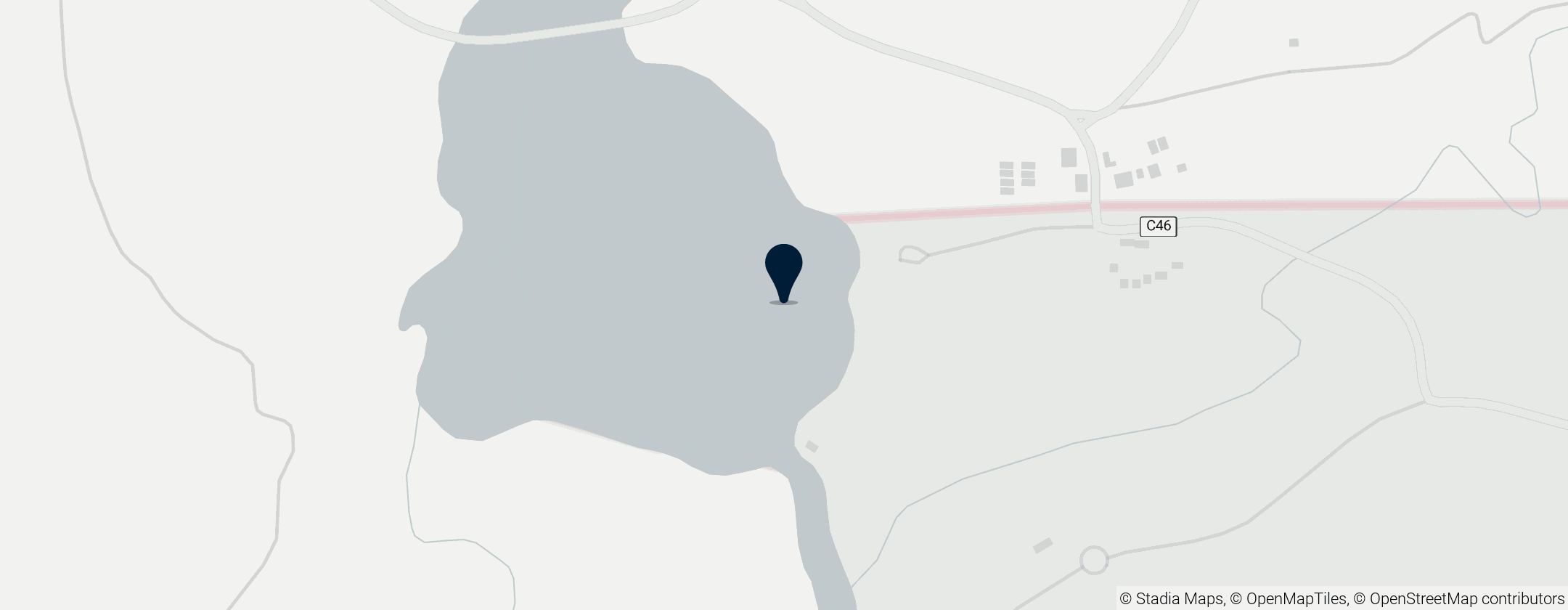 Map of Ruacana Falls