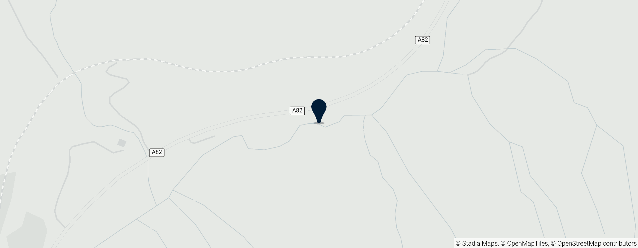 Map of Falls of Falloch