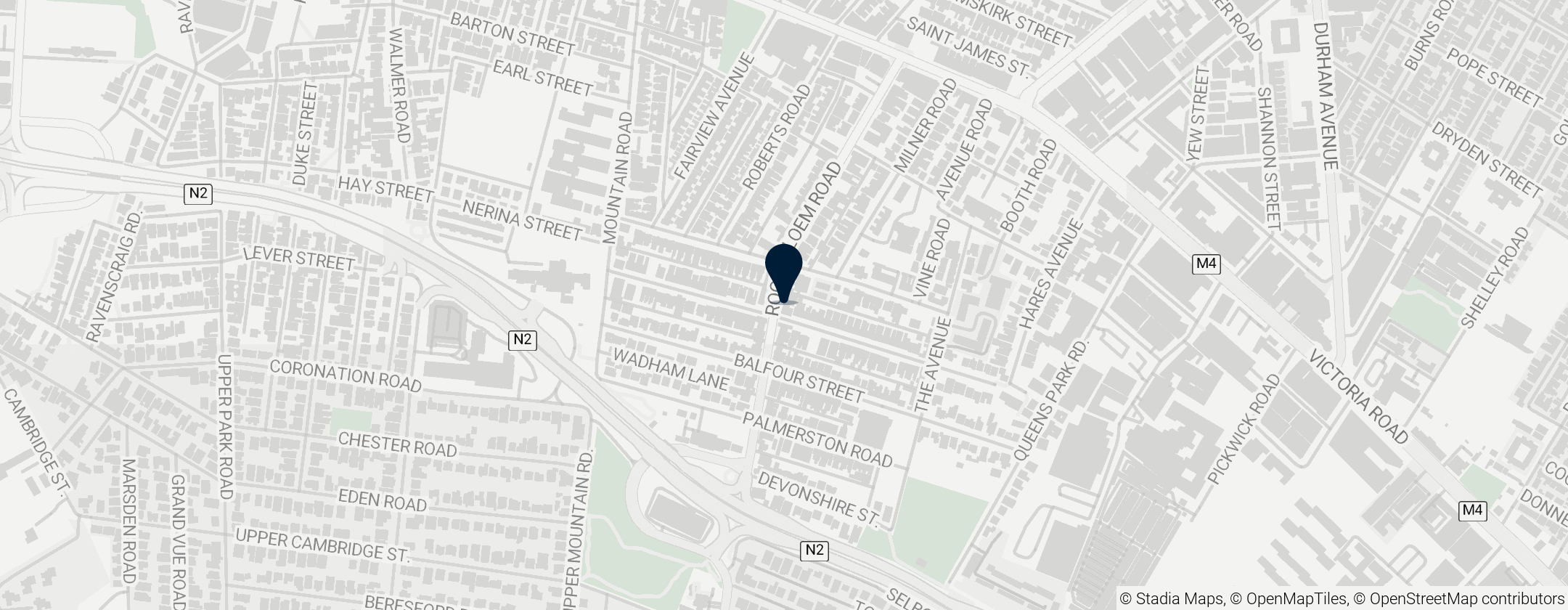 Map of Stevenson Gallery