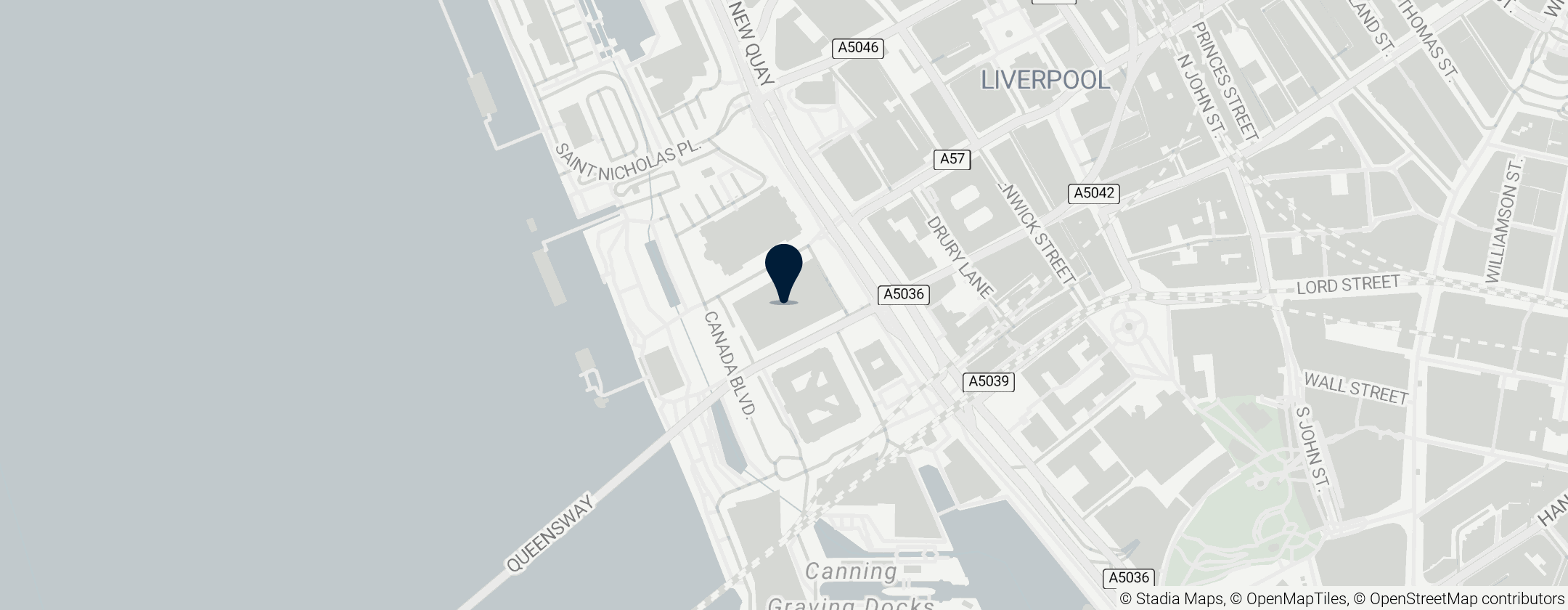 Map of Cunard Building