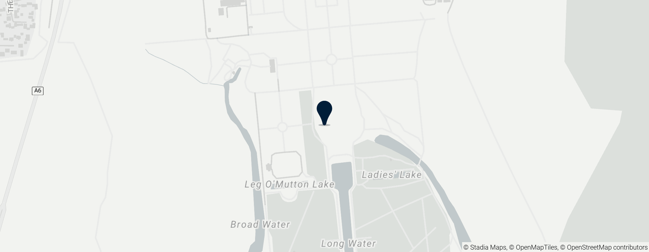 Map of Wrest Park & Gardens