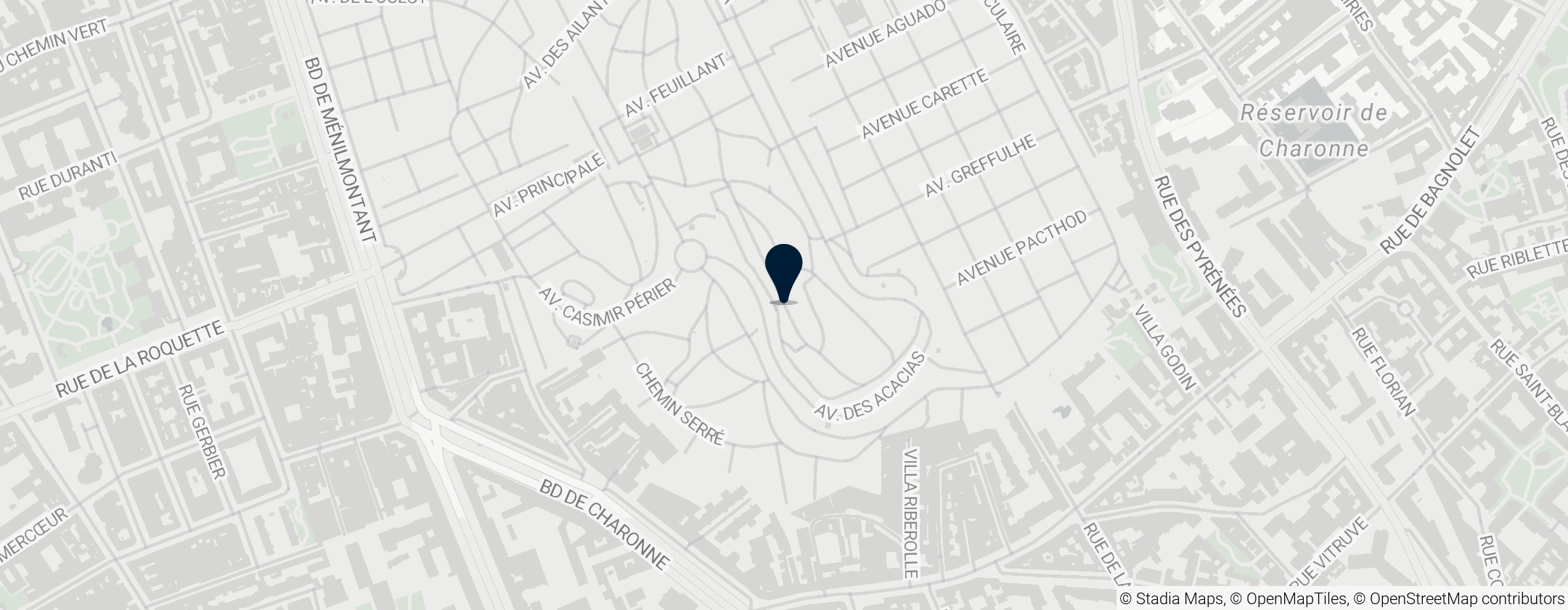 Map of Étienne Geoffroy Saint-Hilaire