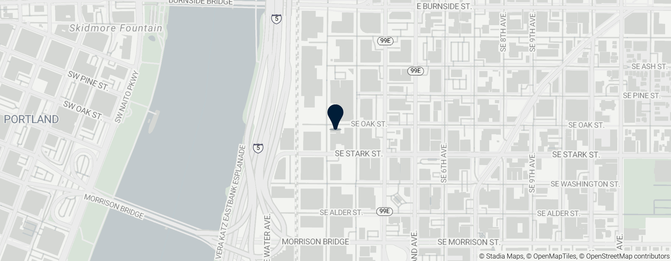 Map of Produce Row Café