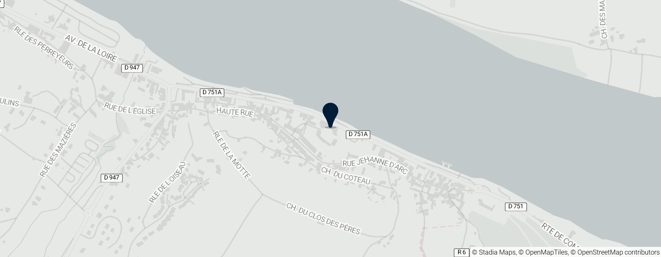 Map of Château de Montsoreau-Museum of contemporary art