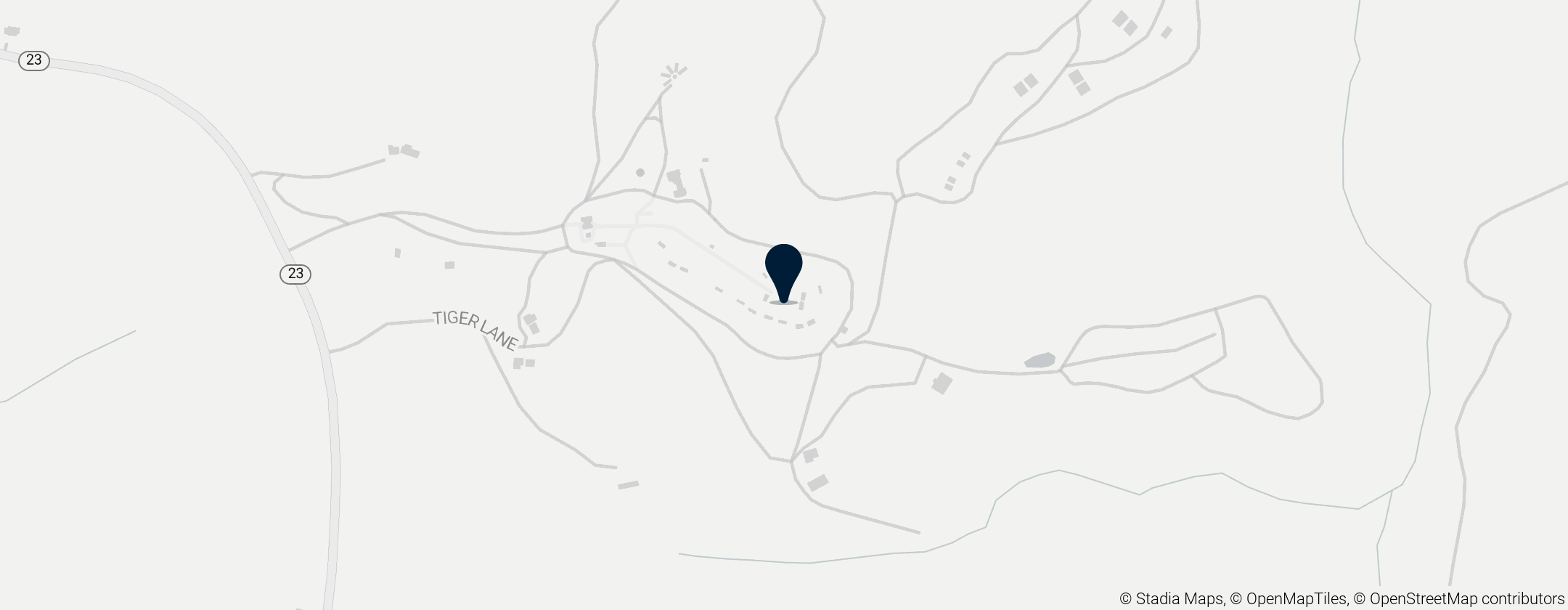 Map of Turpentine Creek Wildlife Refuge