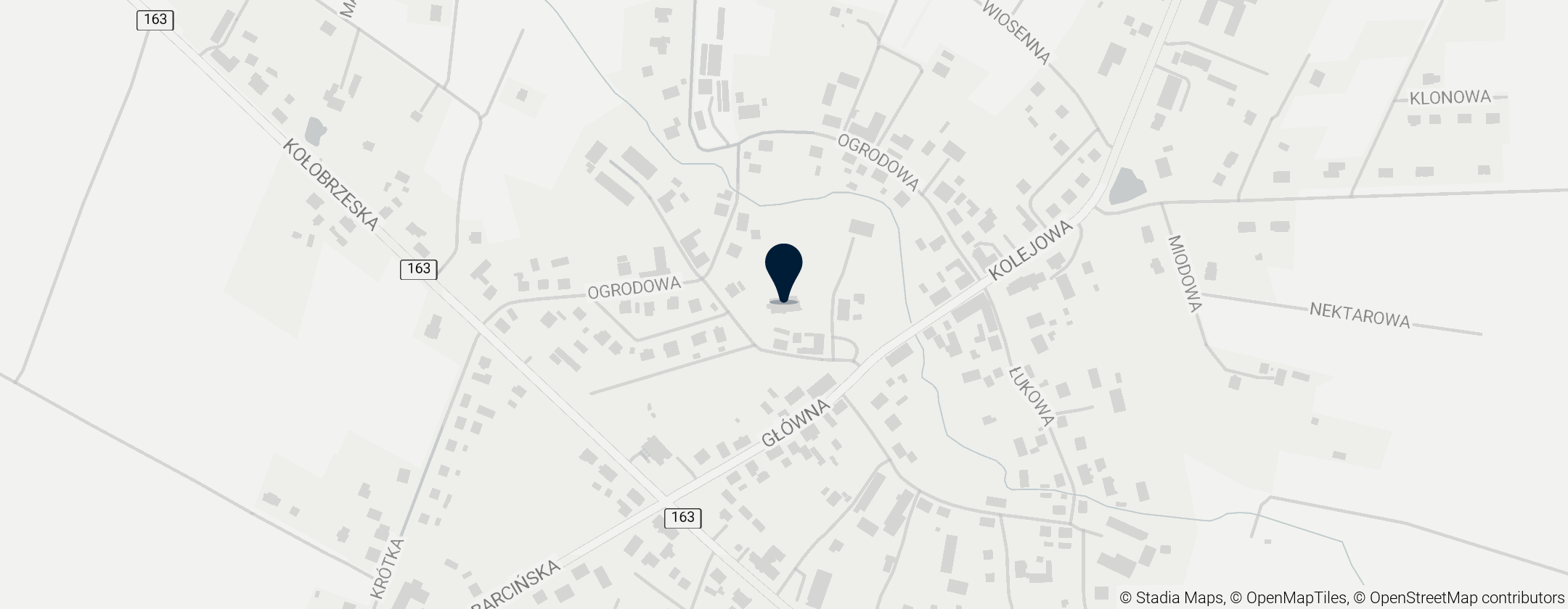 Map of Kościół Wniebowstąpienia Pańskiego w Dygowie