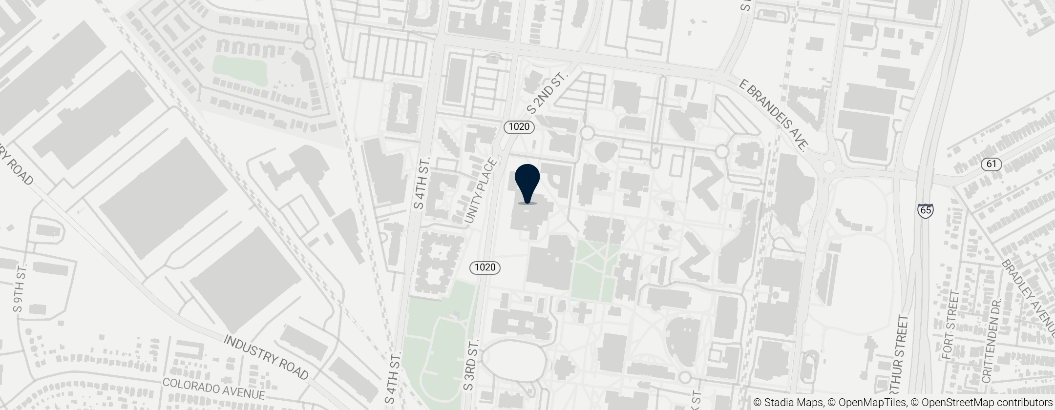 Map of Speed Art Museum