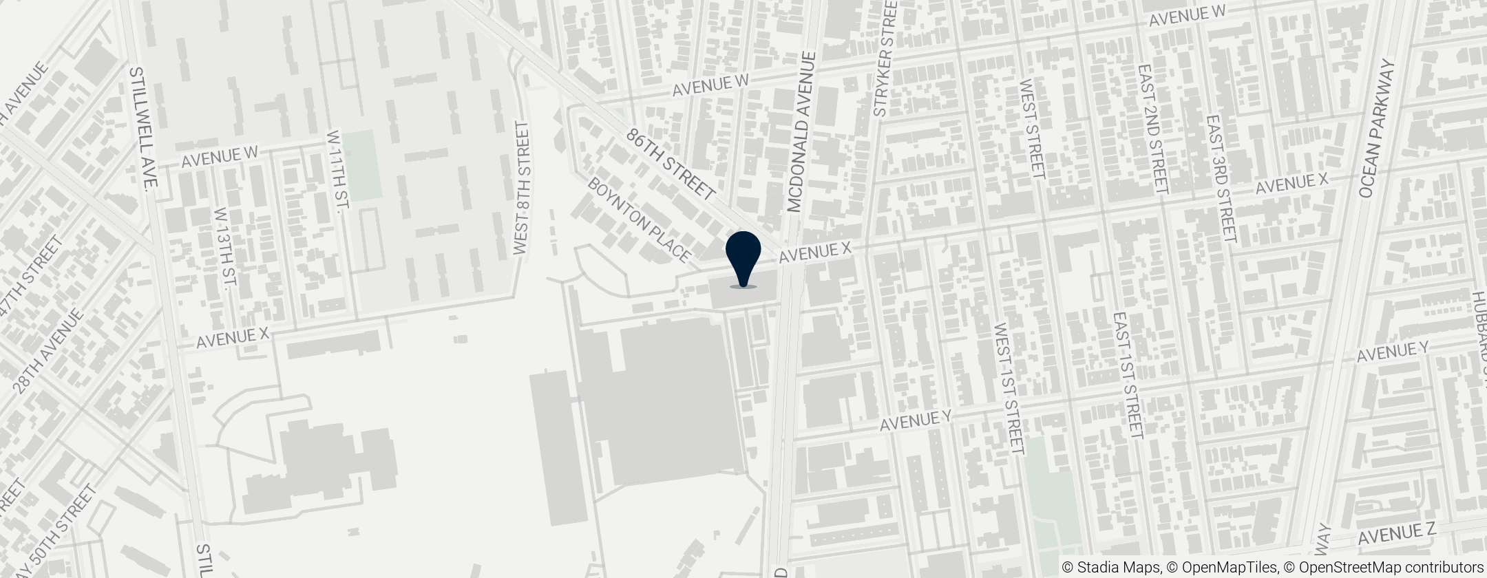 Map of List of New York City Subway yards