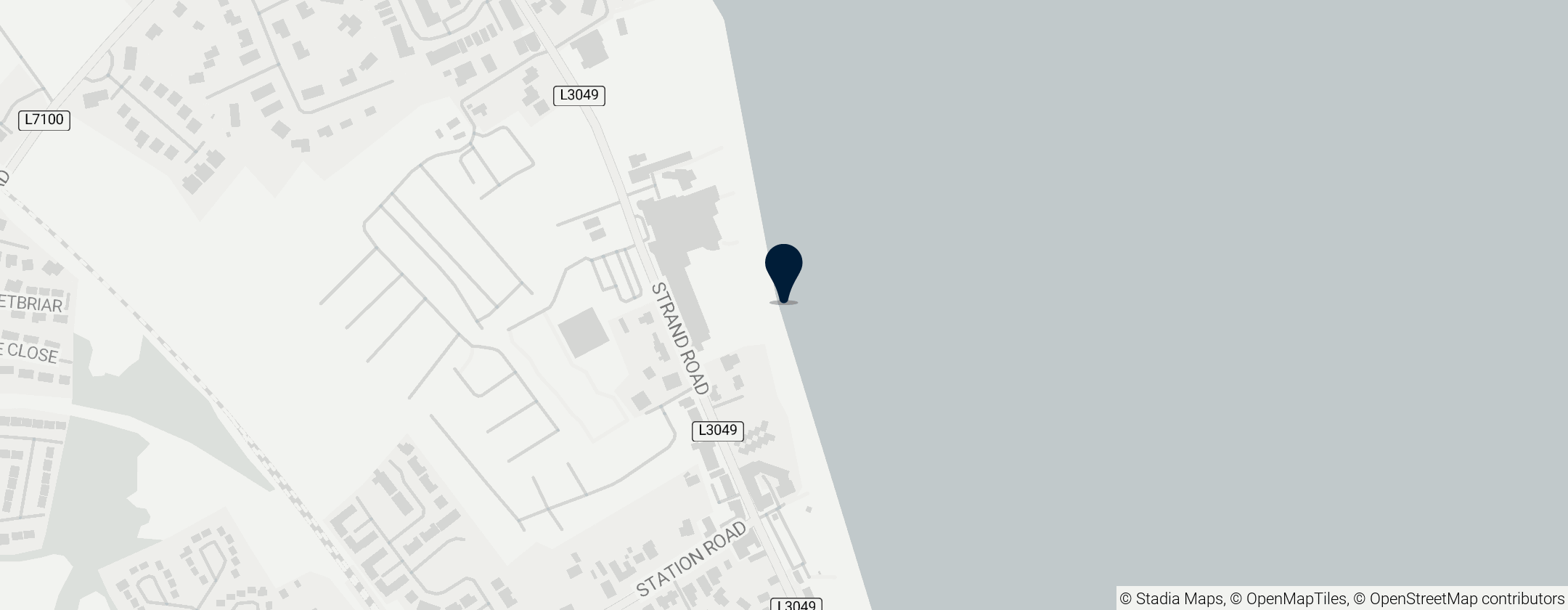 Map of Rosslare Beach