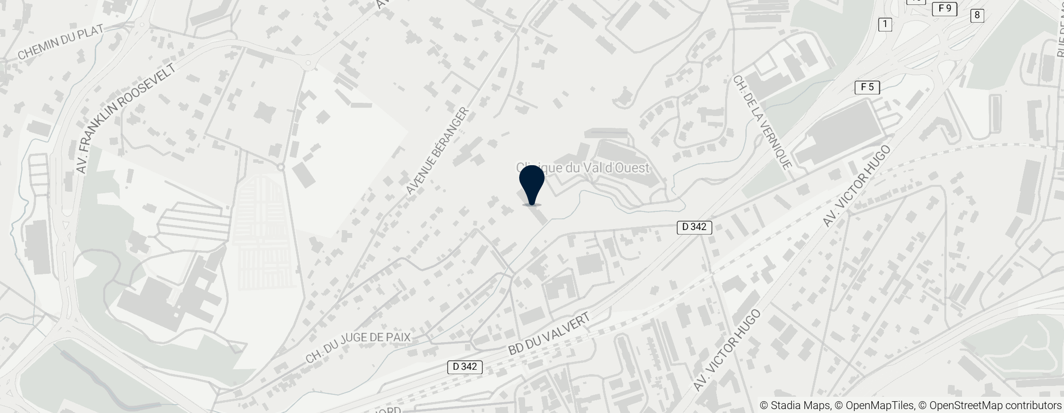 Map of Acquedotto della Brévenne