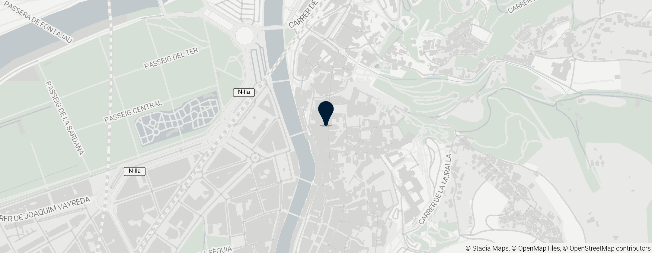 Map of City History Museum Girona