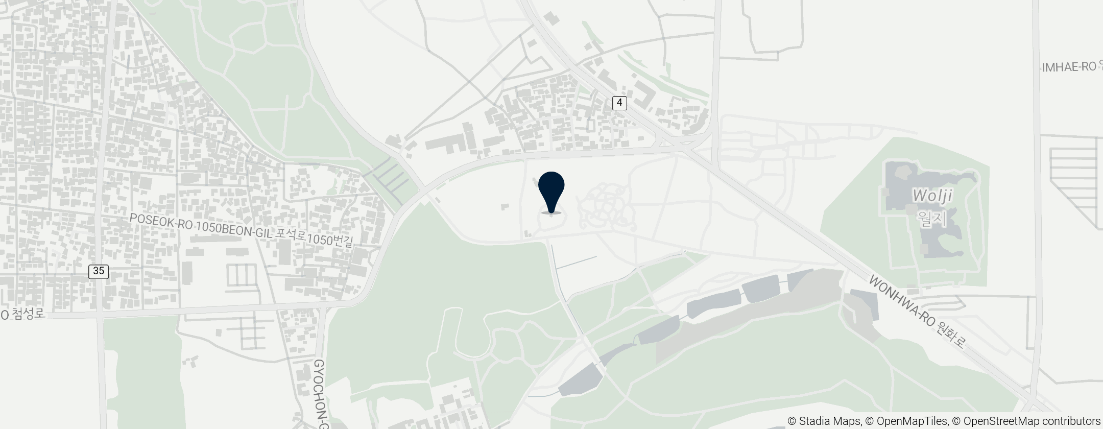 Map of Cheomseongdae