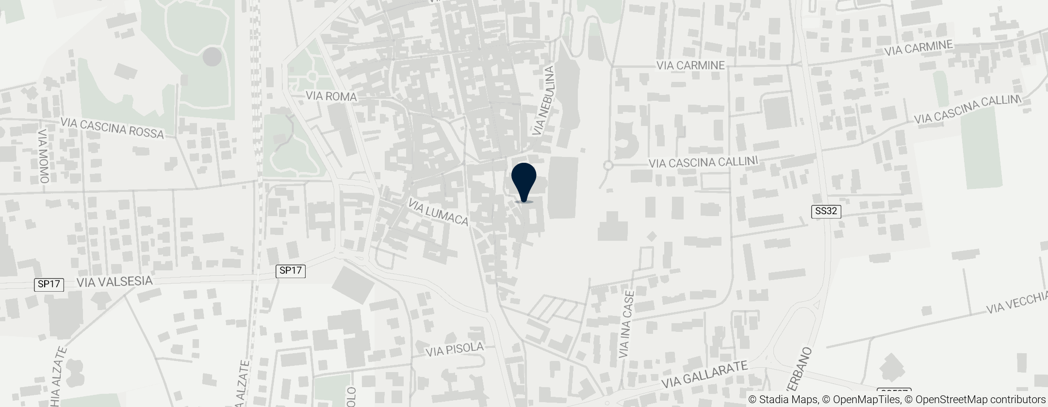 Map of Museo civico archeologico etnografico Carlo Giacomo Fanchini